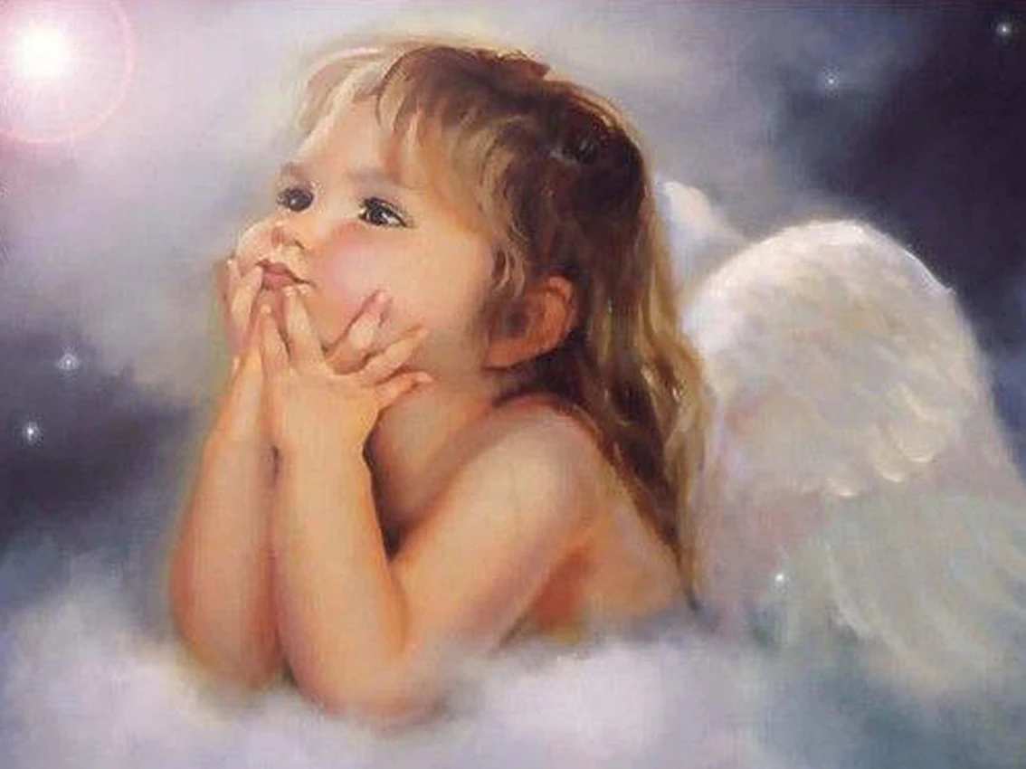 

A3417 Diamond Embroidery Home Decor Cross Stitch Praying Angel 100% Resin Tool dril Painting Cross Stitch Mosaic Needlework