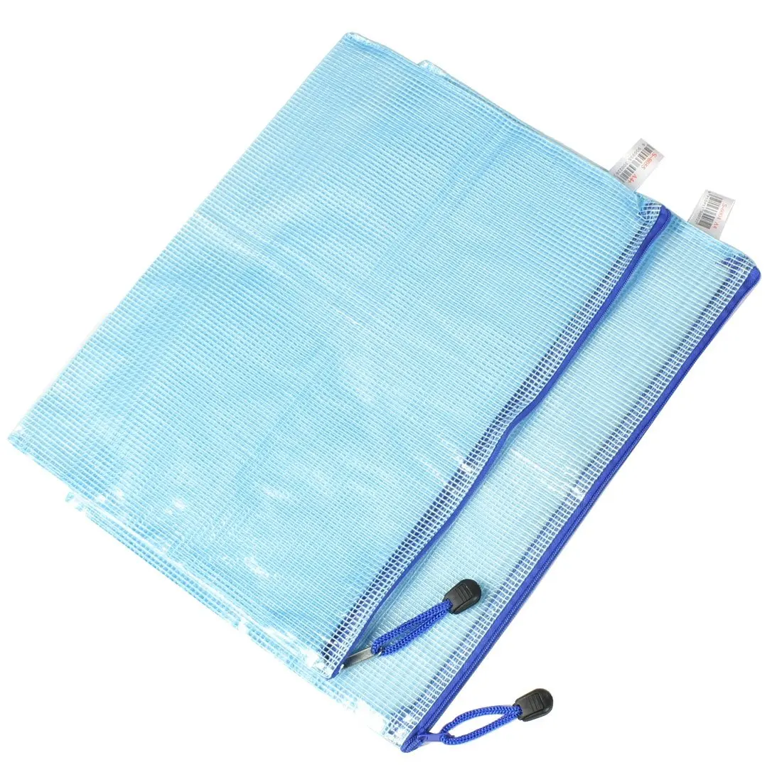 Buy Blue Soft Plastic Zip Closure A4 Paper Document