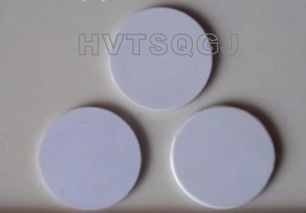 

1000PCS/LOT FM1108(M1 S50) RFID Smart IC Tags 13.56Mhz Waterproof 25mmx1mm PVS Coin Cards In Access Control