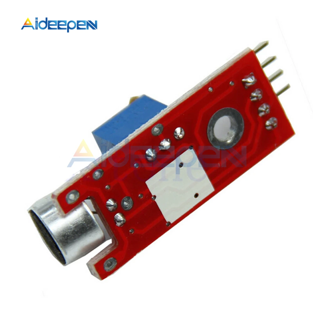 5 шт. Высокочувствительный звуковой модуль датчика микрофона для Arduino AVR PIC 5V DC