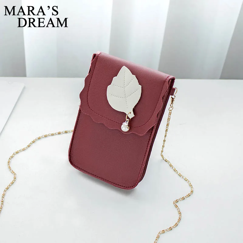 Mara's Dream 2019 новая женская сумка с цепочкой для мобильного телефона через плечо