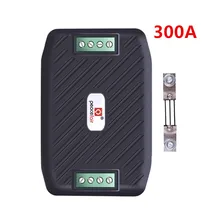 Peacefair DC 300V 300A вольтметр RS485 Modbus коробка Напряжение ток кВт/ч счетчик энергии ваттметр Вольтметр Амперметр с 300A шунт