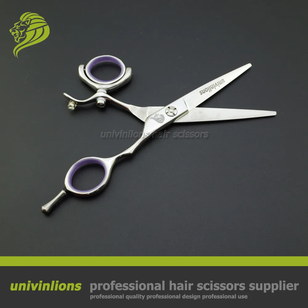 5," VG10 поворотные ножницы для волос Профессиональные Парикмахерские ножницы поворотные ножницы для стрижки волос вращающиеся ножницы для большого пальца