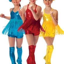 Новые оригинальные одиночные девушки для взрослых Джаз танцевальная одежда латинский танец одежда для выступлений Униформа Лара