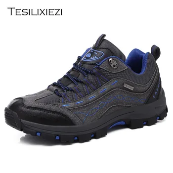 

New Arrival Men's HIking Shoes Male Outdoor Antiskid Breathable Trekking Hunting Tourism Mountain Sneakers Tactical Shoes