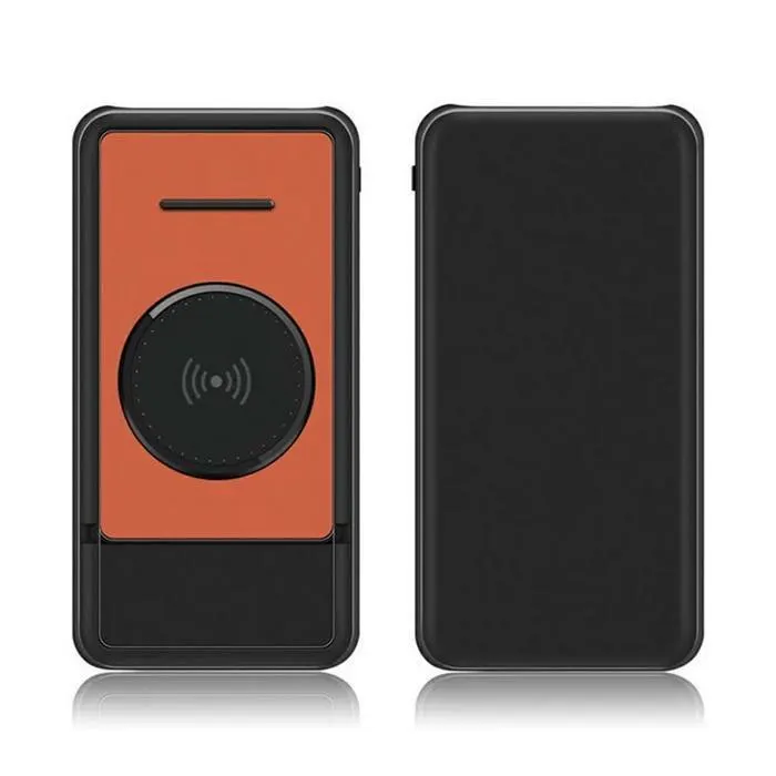 30000mAh Беспроводная Быстрая зарядка внешний аккумулятор для Xiaomi iPhone X держатель