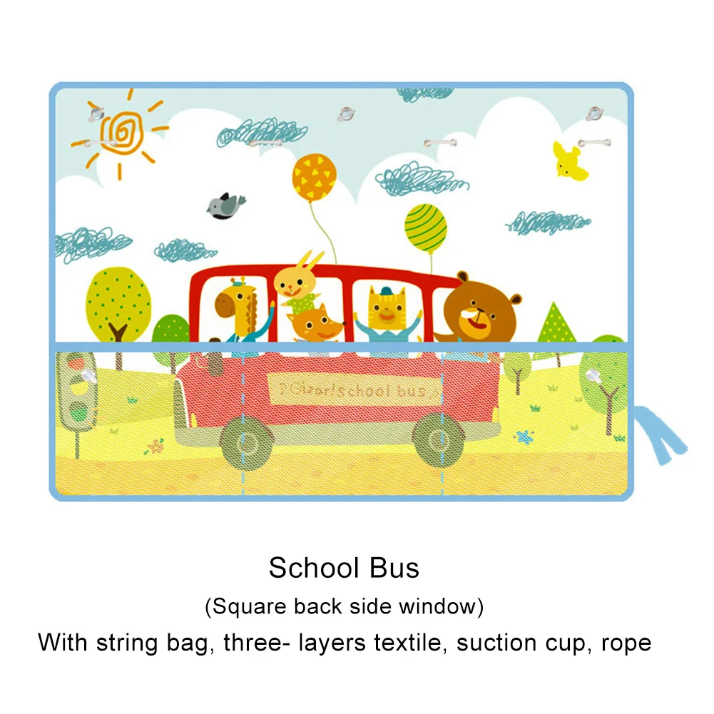 Универсальный автомобильный солнцезащитный козырек для бокового окна, занавеска, летний Регулируемый солнцезащитный козырек, солнцезащитный козырек для ребенка, Солнечный козырек с сеткой для хранения