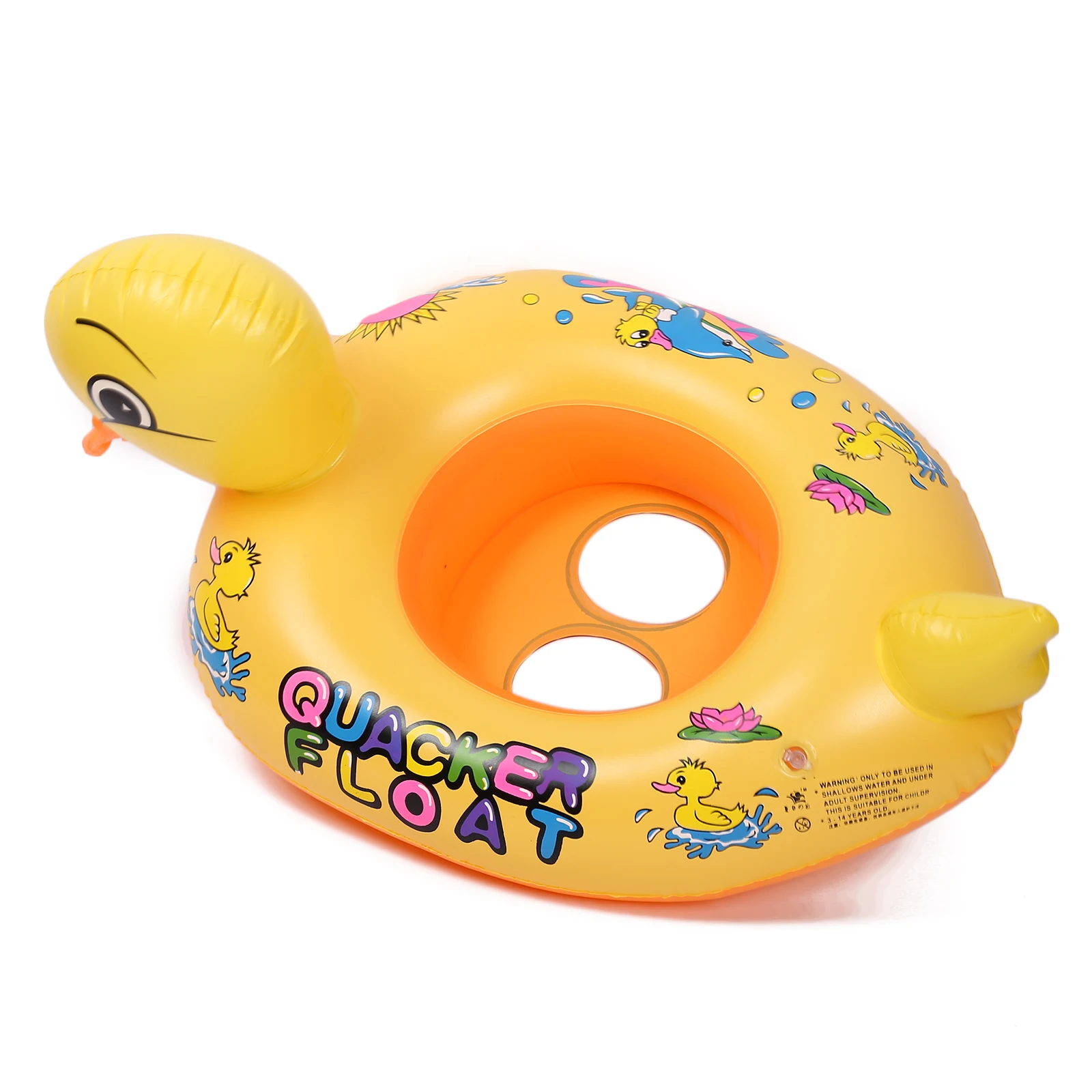 Новый детский надувной плавательный круг милый желтый утенок мультфильм плавательный бассейн мяч мальчик Девочка Лето пляжная вода