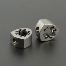 1 шт. титановый нож бусины в форме акулы бусы на веревочке из титанового сплава паук Паракорд бусина Открытый Мульти маленький инструмент EDC