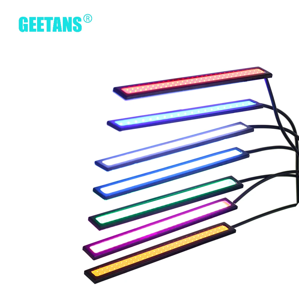 

1PC COB LED Daytime Running lights DRL 14-17mm waterproof Auto Car COB Driving Fog lamp car styling DC 12V 7 colors BB