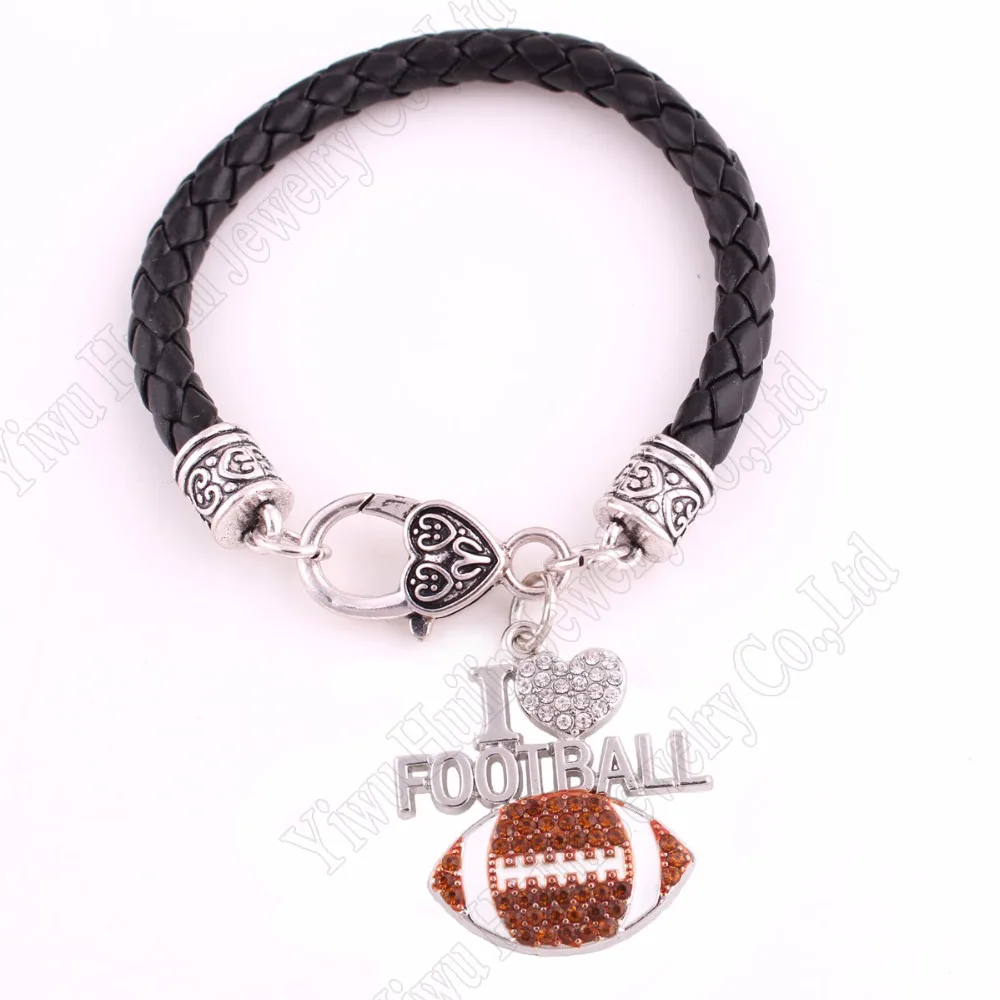 Fans Favorite Sports Jewelry Drop Shipping 1.1"*1.2" inches I Love