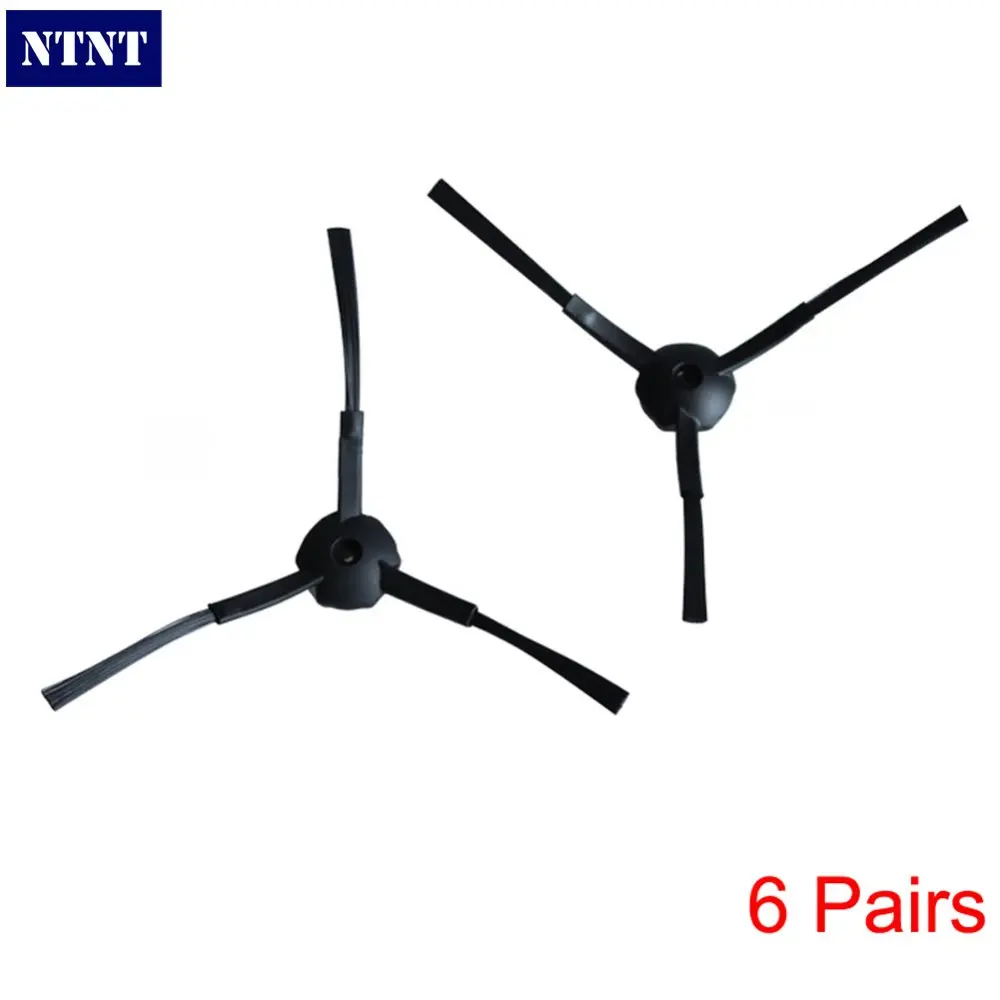 

NTNT 6Pairs/12 Pcs (6 Left+6 Right) Side brush for a vacuum cleaner Dibea X500 X580 Ecovacs Mirror CR120 Robotic