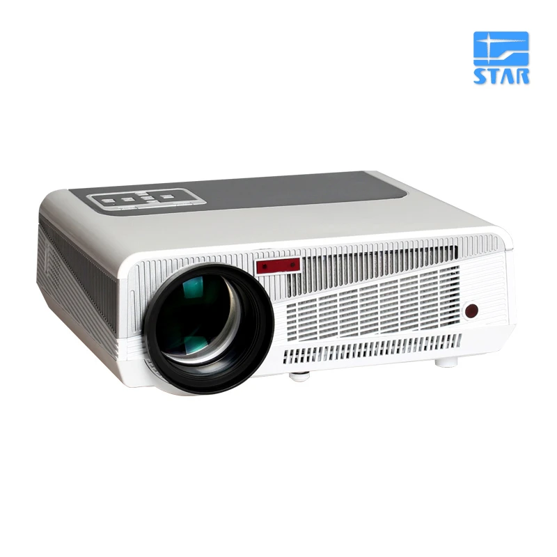 Kelas 2800 Lumens LED Home Theater Full HD LCD Proyektor Pintar Android4.4  VGA Video Film LED86 + Wifi Proyector Beamer murah|smart projector|2800  lumenproyector wifi - AliExpress