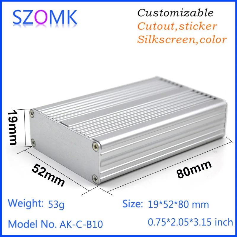 aluminum extrusion case szomk aluminum project box electronics enclosure for pcb (6).jpg