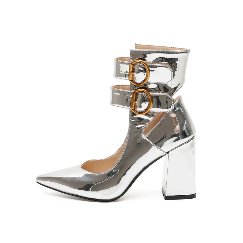 

ARQA 2019European and American fashion summer pointed toe high heels sandals party sexy work sandals boots