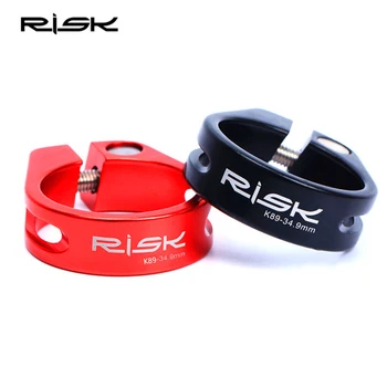 

34.9mm Red green purple Bike Seat Post Clamp Ultralight Lock Bicycle Seatposts Clamps Bike Seatpost Clip sales