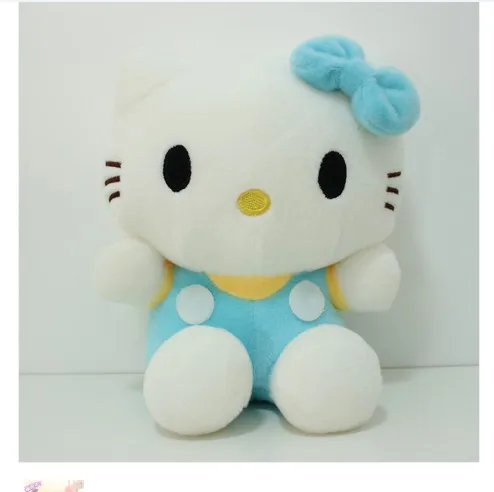 

NEW STuffed animal blue hello kitty about 45cm plush toy 17 inch soft Toy birthday gift wh092
