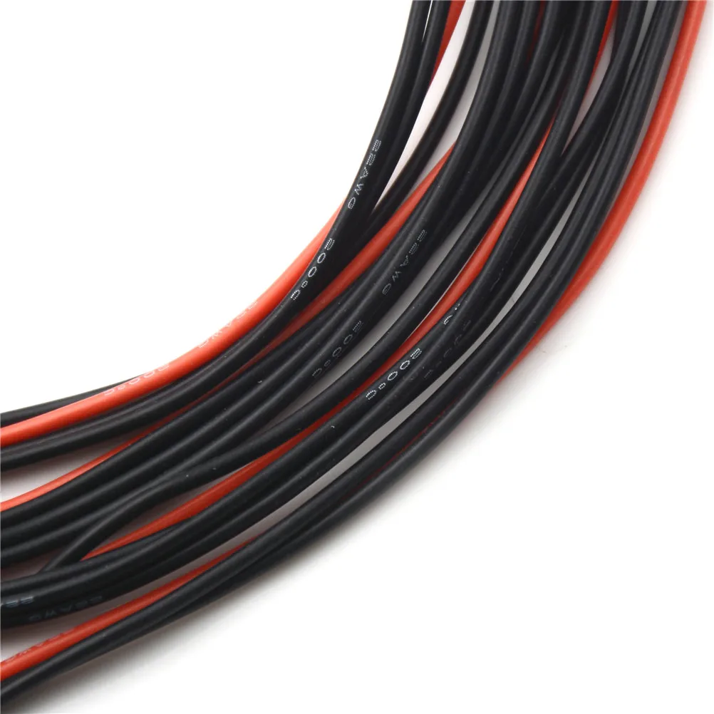 1 шт. Новый 22 AWG силиконовый провод 600 В 200 мм 2S 3S 4S 5S 6S1P баланс Кабель зарядного