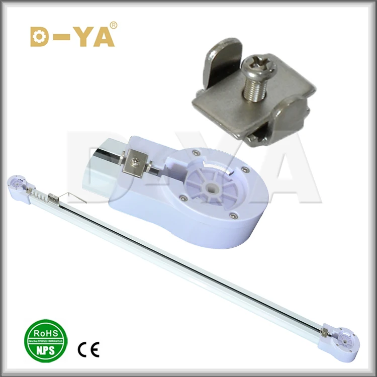 

Cortinas Para Sala Grande Special Offer Building Facade Electric Curtain 1m Aluminum Motorised Tracking with Rohs Made In China