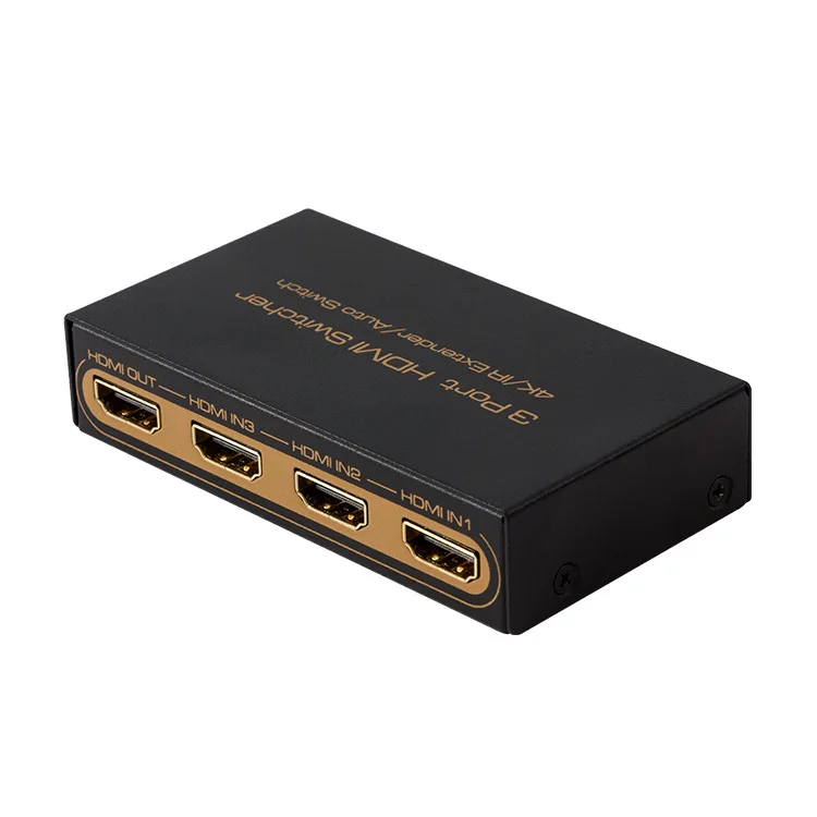 

Full HD 1080p3 Port HDMI Switch Switcher HDMI Splitter HDMI Port for XBOX PS3 PS4 Smart Android HD 1080P 3 Input to1 Output 13M1