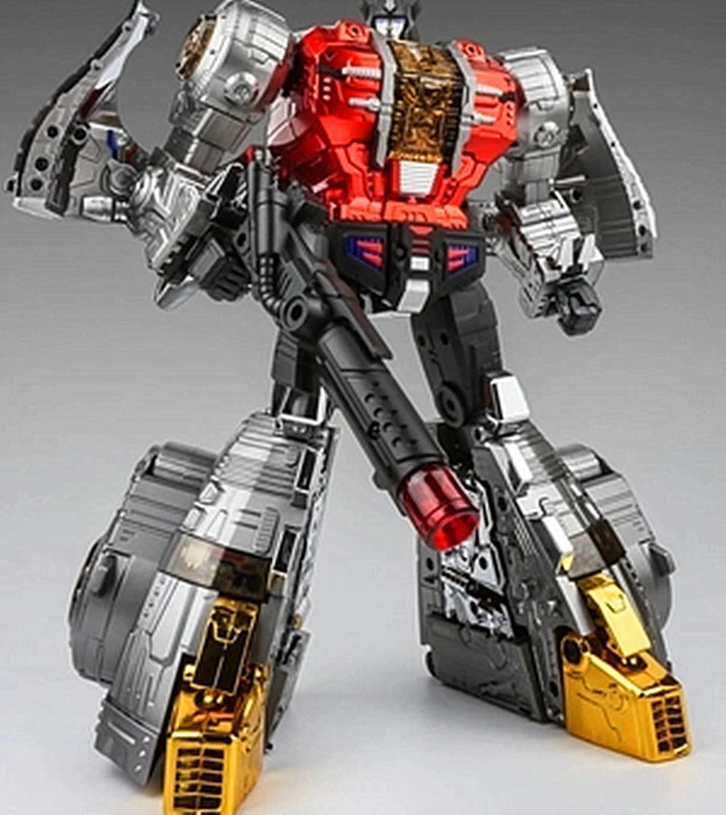 GigaPower GP HQ-01R HQ01R Superator Grimlock Dinobots хромированная версия