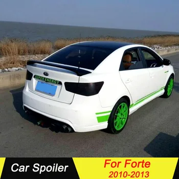 

High Quality ABS Material Car Rear Wing Spoiler For Kia Forte 2010 2011 2012 2013 Primer Color Tail Wing Decoration For Forte