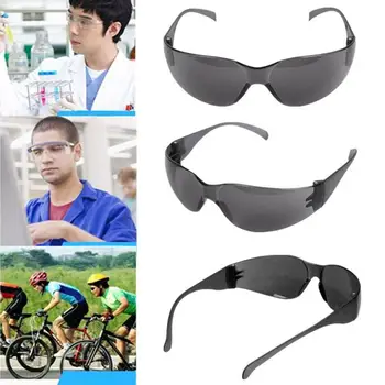

Black Eye Plastic Protective Safety Riding Goggles Glasses Work Lab Dental
