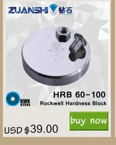 HRC20-70 весы Rockwell C металлическими эталонными блоками твердости Rockwell HRC тест на твердость Стандартный блок для проверки твердости er