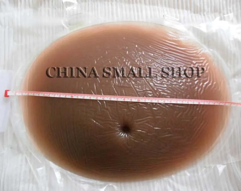 Free Shipping Silicone Fake Jelly belly Silicone False Belly for False Pregnancy Test for 4-5 month 1500g