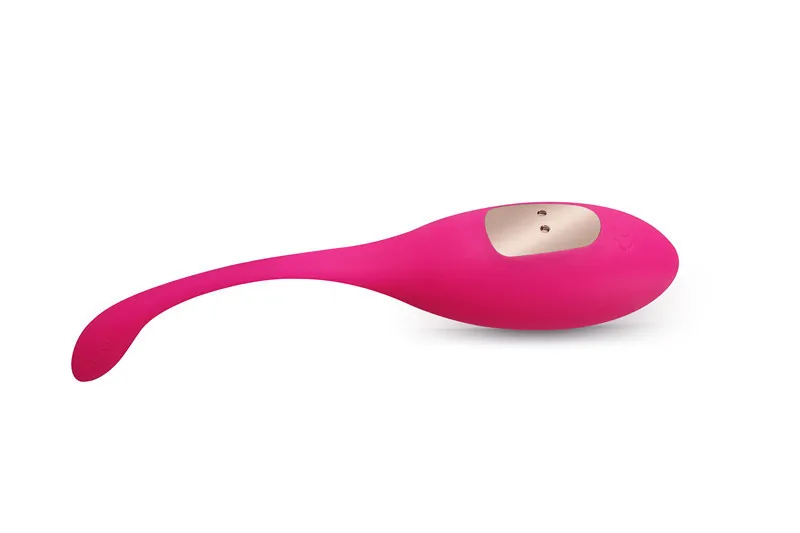  Vibrador de Control remoto inalámbrico de diversión vibrador de silicona Bullet Egg vibrador USB re