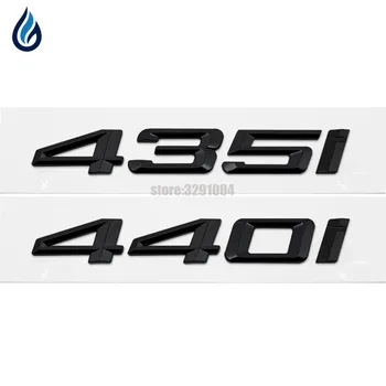 

Car Styling For BMW 4 Series 435i 440i Emblem Badge Decal Rear Trunk Lid Number Letters Sticker F32 F33 F36