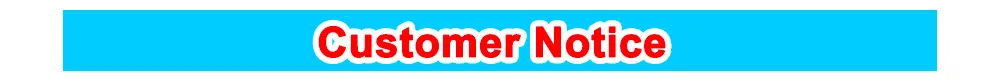 Customer Notice