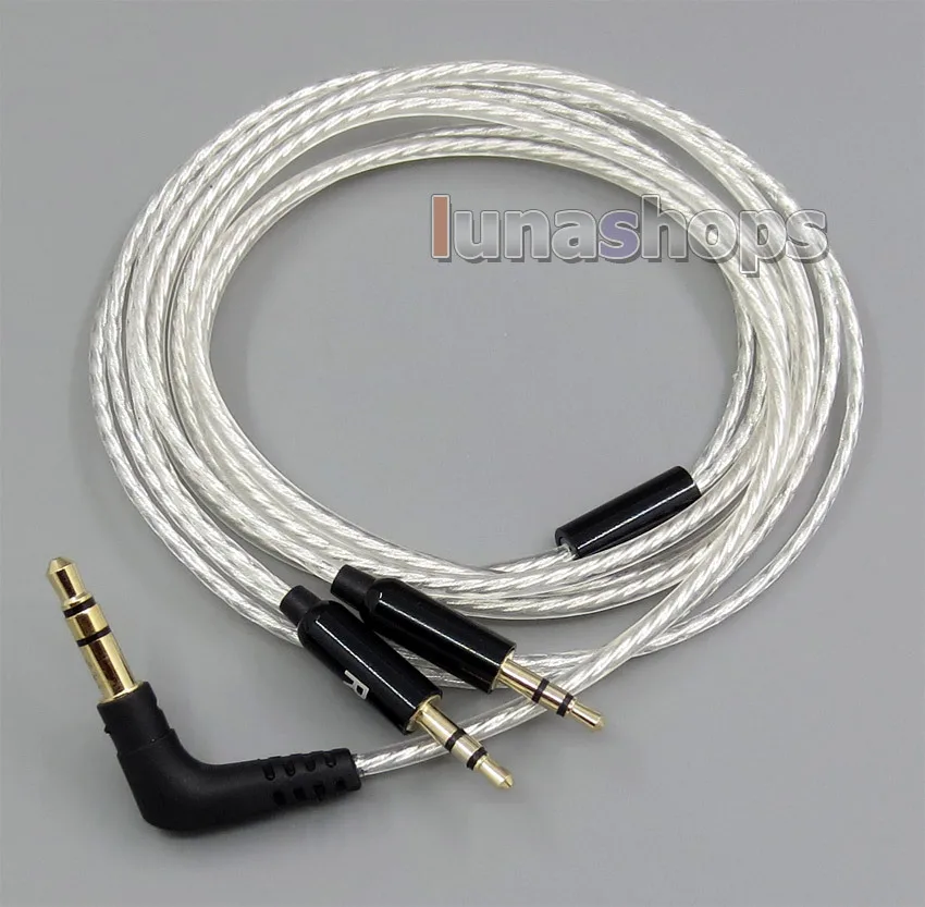 

Lightweight Silver Plated 4N OCC Cable For Sol Republic Master Tracks HD V8 V10 V12 X3 Headphone