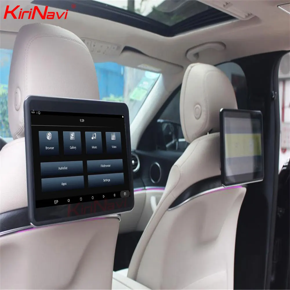 

KiriNavi Android 6.0 11.6 inch touch screen Headrest Monitor for Mercedes car back seat Monitor Entertainment WiFi LCD