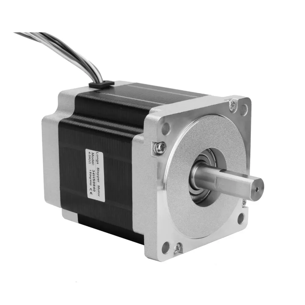 US $374.00 Holiday 4axis Nema 34 Stepper Motor 1090ozIn 34HS9840 8wires 4A Driver Controller DM860A 78A CNC Router Kit