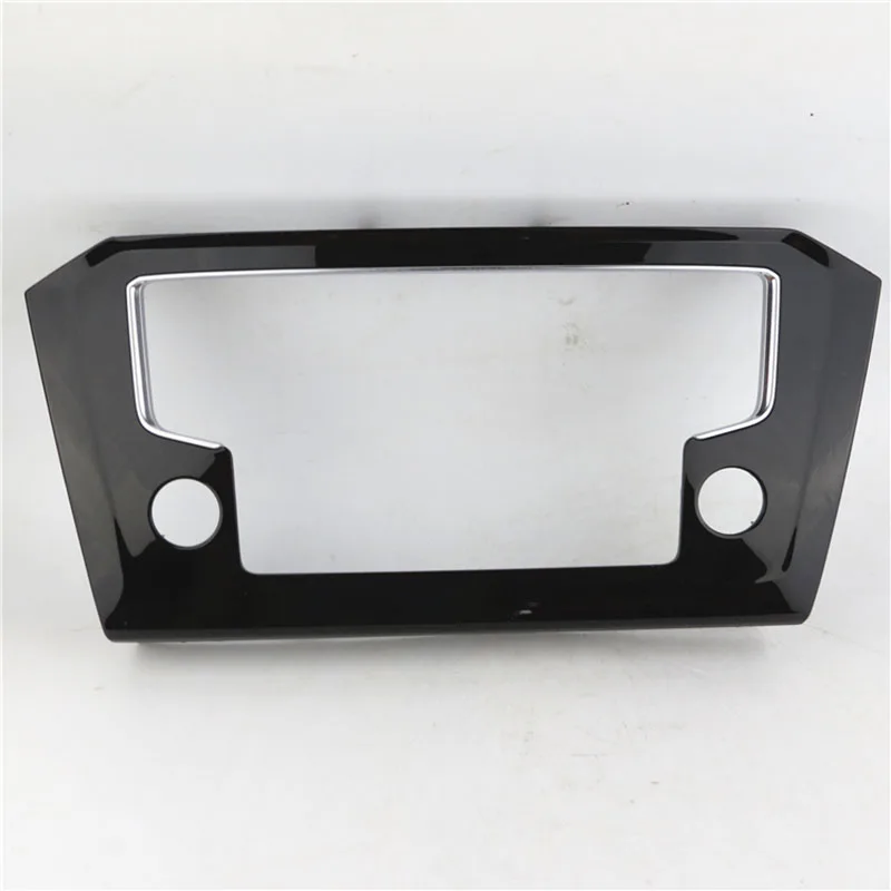 

6.5 Inch box trim piano black paint Radio frame PANEL CD Plates Black 2017 -2018 For Passat B8