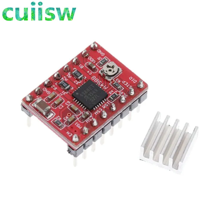 

5pcs Reprap Stepper Driver A4988 Stepper Motor Driver Module with Heatsink
