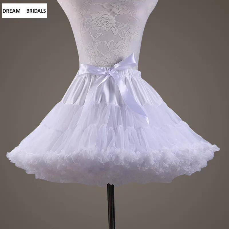 Stretch Soft Tulle Petticoat Cheap Short Tutu Underskirt Hot Sale