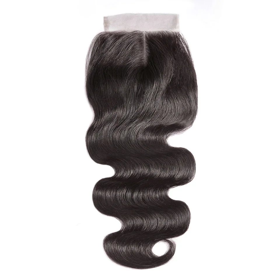 Luvin объемная волна 8-30 дюймов малазийские 3 4 пряди с закрытием пряди человеческих волос для наращивания вплетенные волосы Remy девственные волосы с закрытием