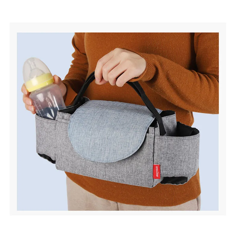 stroller accessories for baby boy	 Baby Stroller Bag Mommy Organizer Bags Nappy Diaper Carriage Buggy Pram Cart Basket Hook Stroller Accessories Women Shoulder Bag baby trend double stroller accessories	