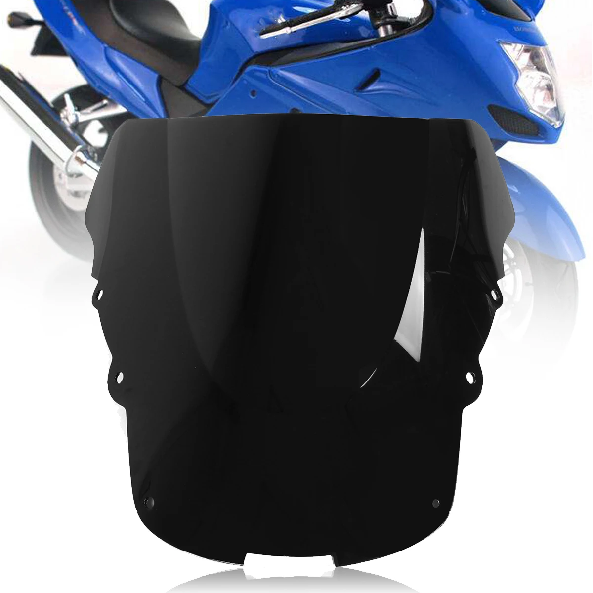Для Honda CBR1100XX 1996-2007 Blackbird ABS мотоцикл лобовое стекло ветер экран двойной пузырьковый экран высокое качество
