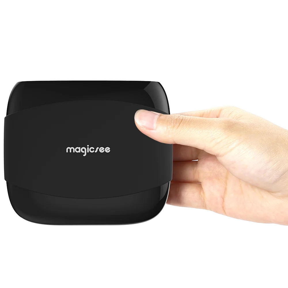 MAGICSEE N4 ТВ Box Amlogic S905X Android 7 1 2 ГБ Оперативная память + 16 Встроенная 4 г WI FI 100 Мбит/с BT4.1