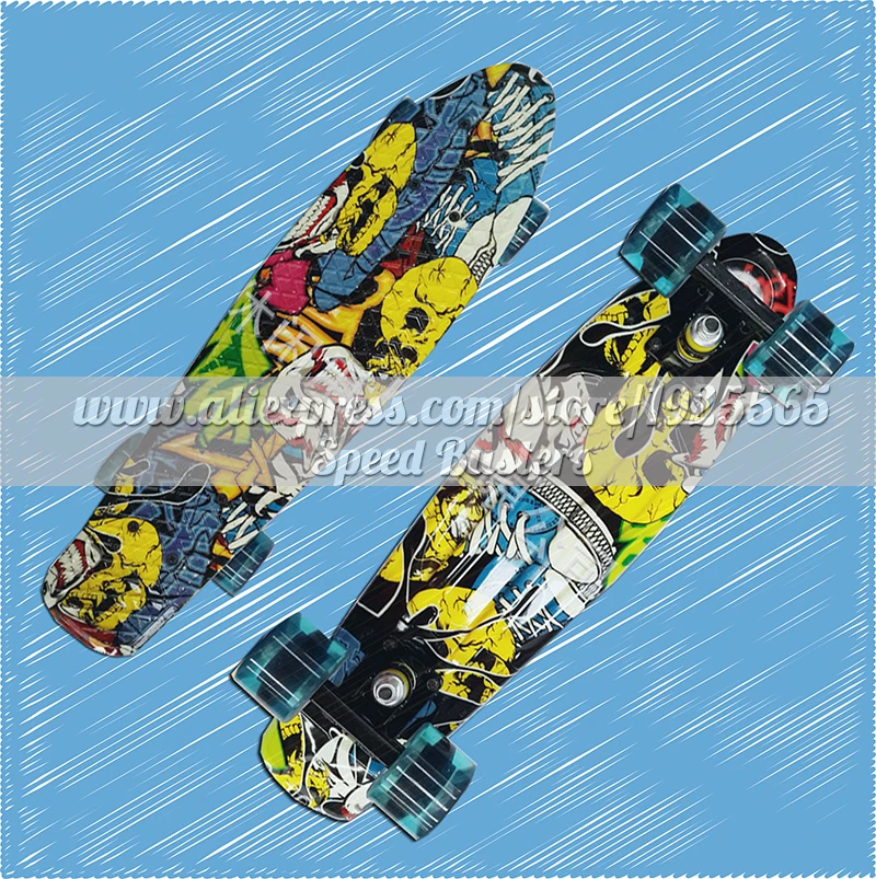 Peny доски для продажи полный скейтборд kaykay дискос 22 Griptape ретро мини скейт длинная доска Cruiser Longboard колеса Thrasher