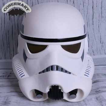 

New Star Wars Helmet Stormtrooper Mask Wearable Cosplay Helmet Masks Full Face PVC Adult Party Prop