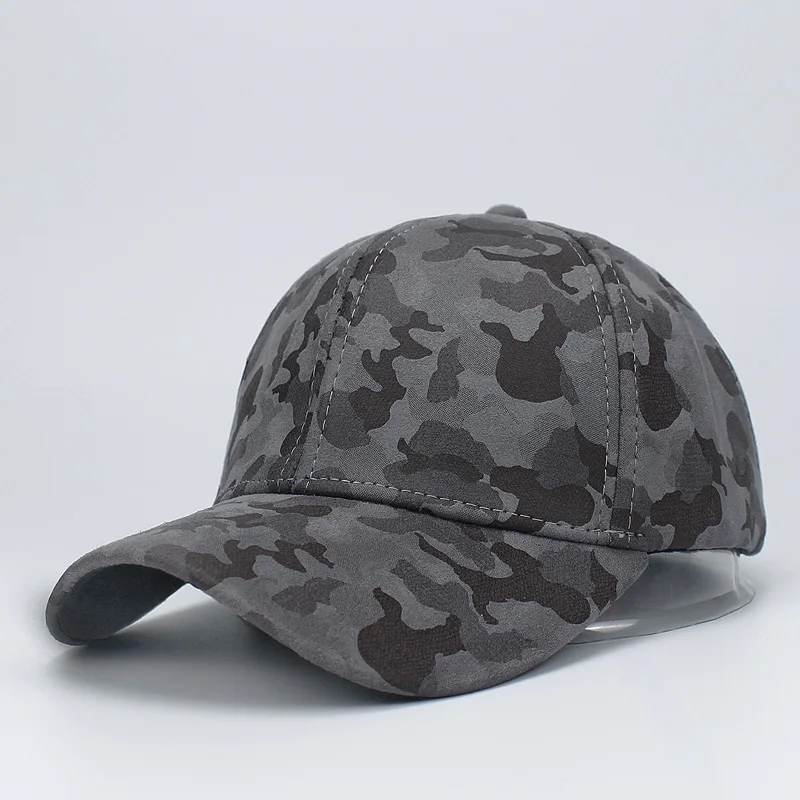 Мужская и женская замшевая футболка камуфляжная шляпа Gorras Militares Hombre регулируемая бейсболка бейсболки не подпустит вас - Цвет: E