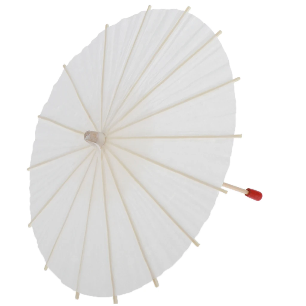 MagiDeal Chinese Hand-made Mini Umbrella Paper Parasol for 1/3 BJD Dolls