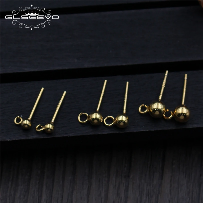 30 шт. стерлингового серебра 925 аксессуары серьги контактный DIY Pin крюк чистой
