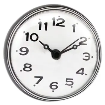 

LHBL 7cm Waterproof Kitchen Bathroom Shower Clock Suction Cup Sucker Wall Black