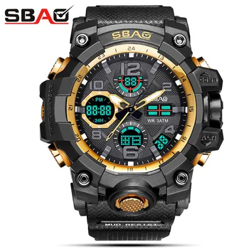 

2018 Fashion Sbao Top Brand Men Electronic Watch Male Sports Multi-functional Military Outdoor Waterproof Clock Relogio Feminino