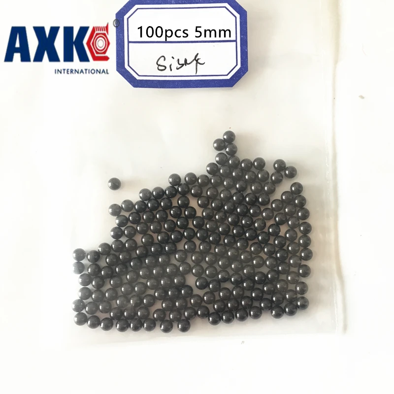 

2023 Ball Bearing Rolamentos Axk 100pcs 5mm Si3n4 Ceramic Balls Silicon Nitride Used In Bearing/pump/linear Slider/valvs G5